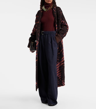 Pantalon ample en laine | Dries Van Noten