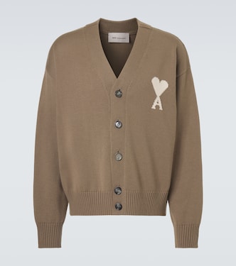 Cardigan Ami de Cœur aus Wolle und Baumwolle | Ami Paris