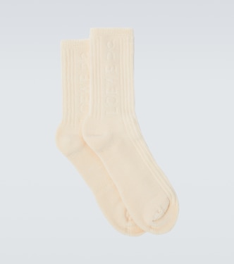 x On cotton-blend socks | Loewe