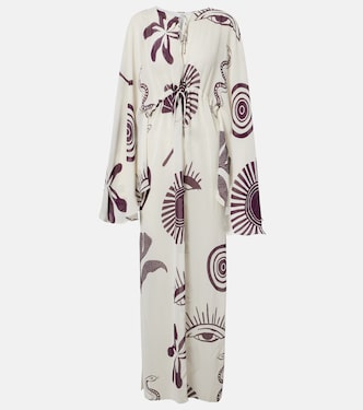 Robe longue à imprimé | Cala de la Cruz