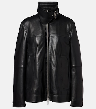 Oversized leather jacket | Sportmax