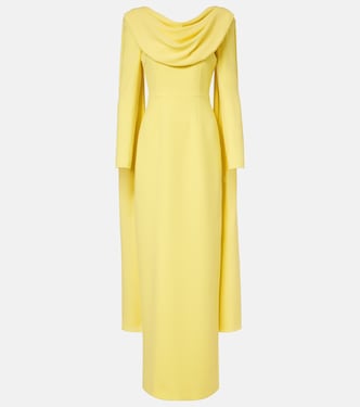 Zaira draped crêpe gown | Emilia Wickstead
