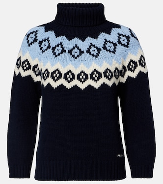 Jersey Fair Isle de lana y cachemir | Prada