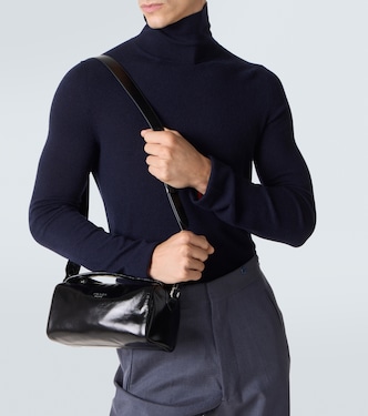 Leather shoulder bag | Prada