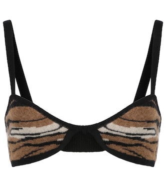 Bralette Eda de cachemir | Khaite