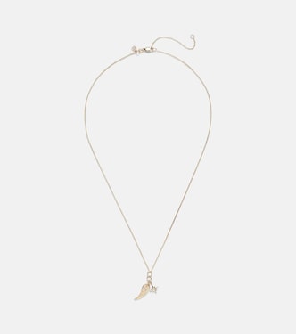 Collier Wing and Starburst en or 14 ct et diamants | Sydney Evan