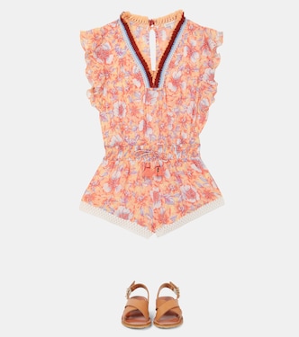 Bedruckter Playsuit Sasha | Poupette St Barth Kids