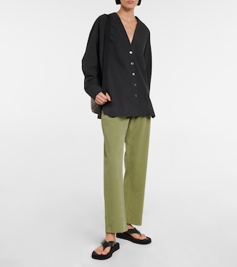 Bluse aus Baumwolle und Nylon | CO