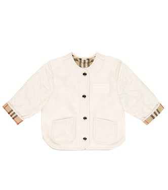 Baby Jacke Vintage Check mit Faux Shearling | Burberry Kids