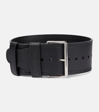 Cintura Force in pelle | Balenciaga