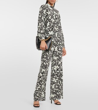 Chemise imprimée en soie | Stella McCartney