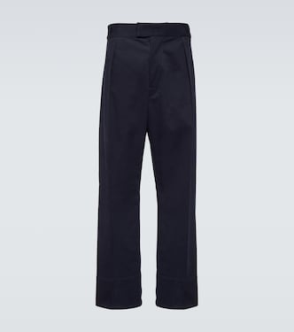 Reinga gabardine straight pants | Loro Piana