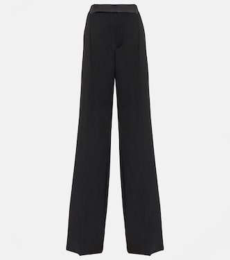 High-rise wide-leg suit pants | Saint Laurent