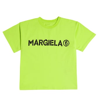 로고 코튼 티셔츠 | MM6 Maison Margiela Kids