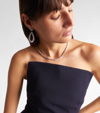 Collana Classic in oro bianco 18kt con diamanti | Suzanne Kalan