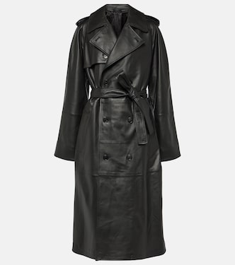 Gabardina de piel | Wardrobe.NYC