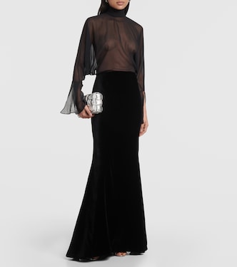 Robe Shangai aus Seide | Taller Marmo