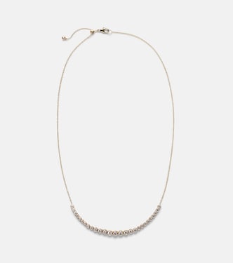 Halskette Let It Slide aus 10kt Gelbgold mit Diamanten | Stone and Strand