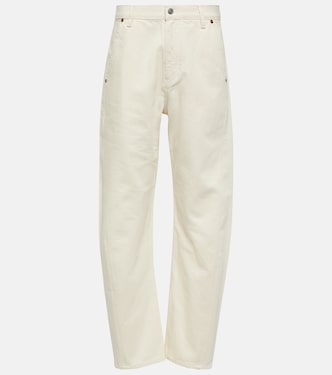 Logo barrel-leg jeans | Victoria Beckham