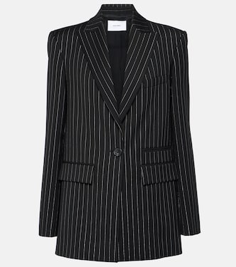 Blazer de Lurex® con raya diplomática | Alex Perry