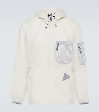 Chaqueta de nylon ripstop con capucha | And Wander