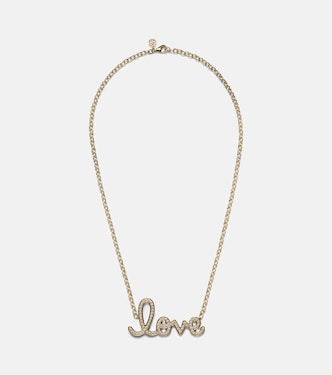 Collier Love en or 14 ct et diamants | Sydney Evan