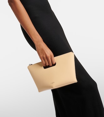 Clutch Folded Mini in pelle | Alaïa