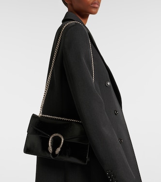 Schultertasche Dionysus Medium aus Lackleder | Gucci