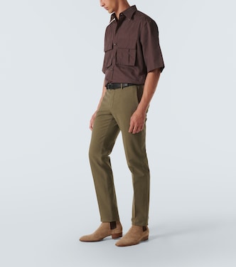 Pantalones slim de algodón | Slowear