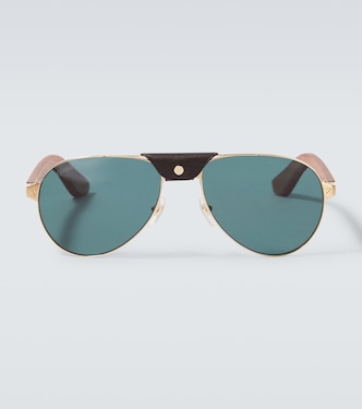 Santos De Cartier aviator sunglasses | Cartier Eyewear Collection