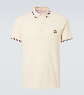 Polohemd VLogo Signature aus Baumwoll-Piqué | Valentino