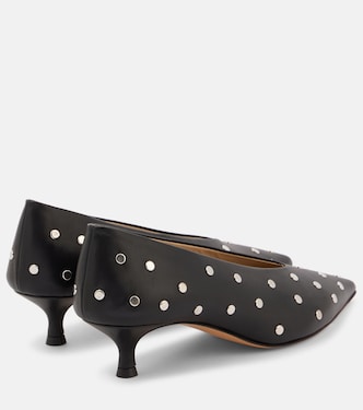 Pumps in pelle con borchie | Le Monde Béryl