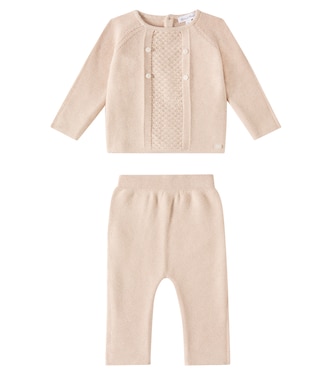 Baby cotton sweater and pants set | Tartine et Chocolat