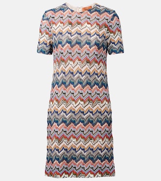 Zigzag lamé minidress | Missoni