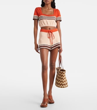 Shorts Ascension en mezcla de algodón | Zimmermann