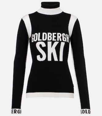 Noemi intarsia turtleneck sweater | Goldbergh