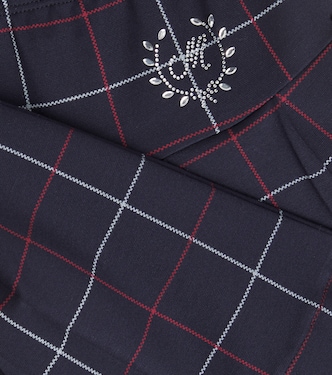 Checked pleated skirt | Monnalisa