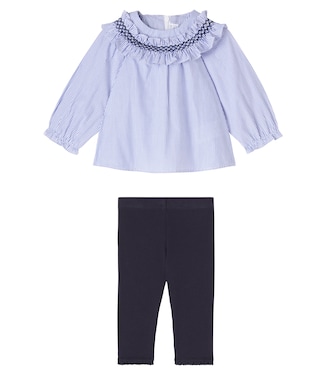 Baby Set aus Top und Hose aus Baumwolle | Tartine et Chocolat