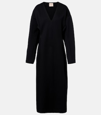 Cotton-blend midi dress | Plan C