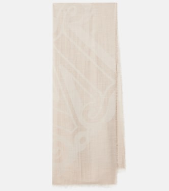 Lancia cashmere, silk, and wool scarf | Max Mara