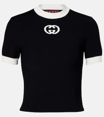 GG knitted top | Gucci