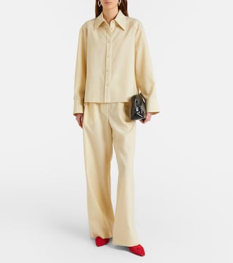 Weite Hose aus Wolle | Jil Sander