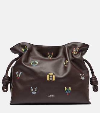 x Louis Wain Flamenco Medium clutch | Loewe
