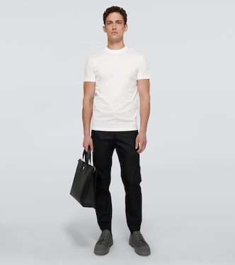 Three pack cotton-jersey T-shirts | Prada