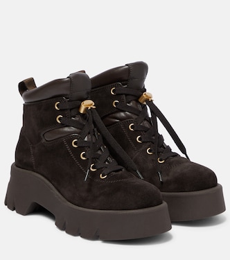 Vancouver suede hiking boots | Gianvito Rossi