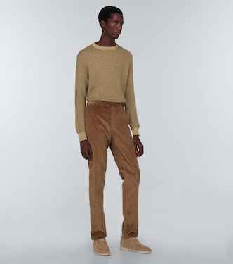 Savile cashmere and alpaca wool sweater | Loro Piana