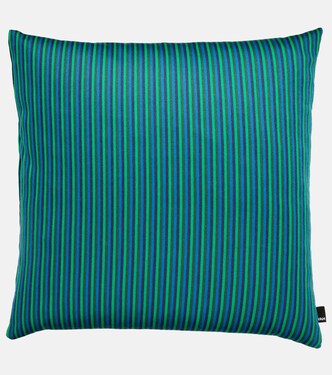 Ribbon striped cushion | Hay