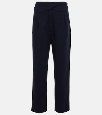 Basque high-rise virgin wool pants | Blazé Milano
