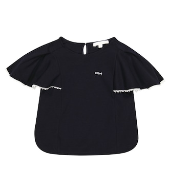 T-Shirt aus Baumwolle | Chloé Kids