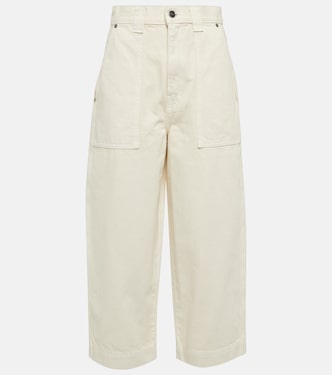 Jeans anchos Hewey de tiro alto | Khaite